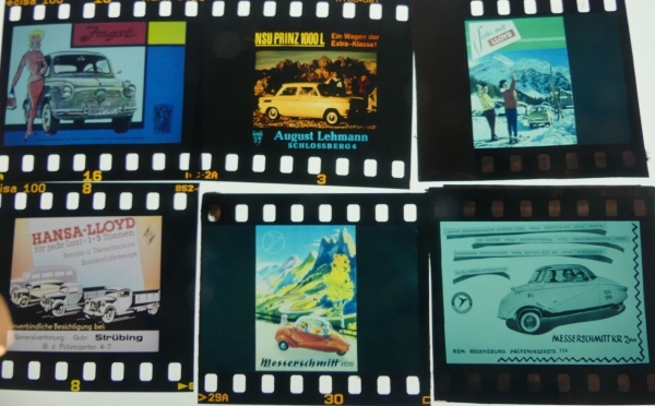 Automobil-Advertising-Cinemaslides 1958 twenty framed (1361)